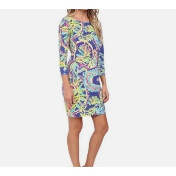 Lilly Pulitzer MARLOWE Dress in Toucan Play Pima Cotton Size XS - Picture 6 of 12